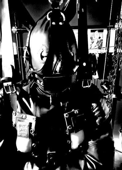 leather bondage suspension