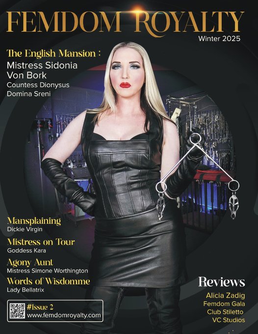 Femdom Royalty Issue 2 Domina Sreni Interview