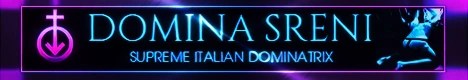 dominatrix milano mistress promo website banner